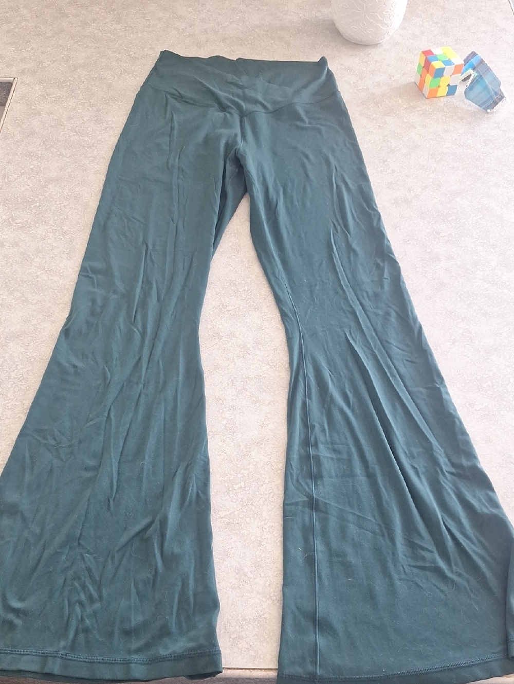 Aria deep teal workout leggings